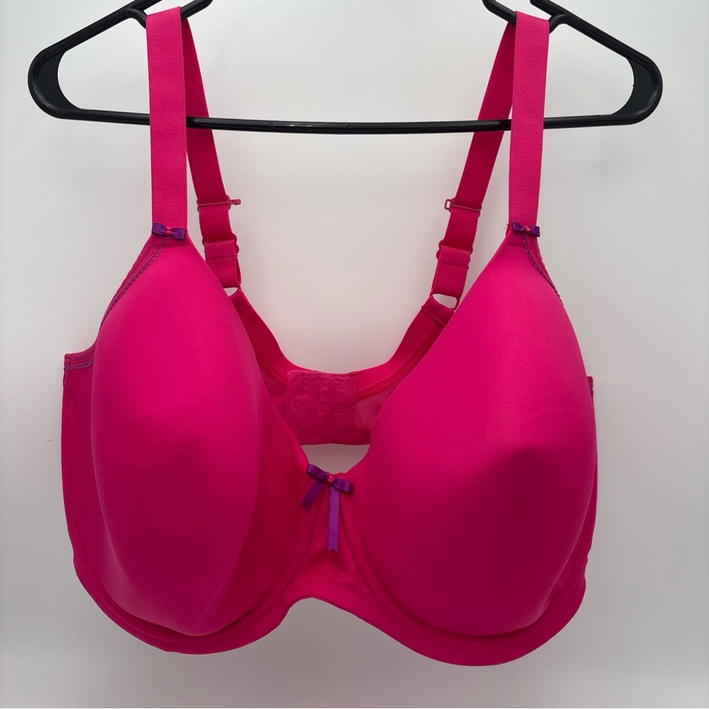 Elomi Fuchsia Bra with Purple Accents 42k